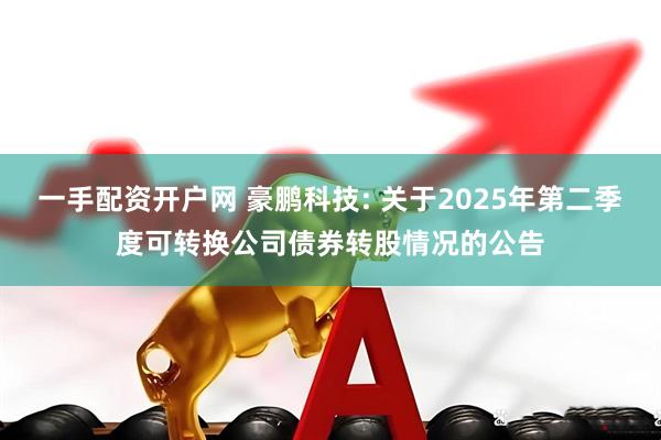一手配资开户网 豪鹏科技: 关于2025年第二季度可转换公司债券转股情况的公告